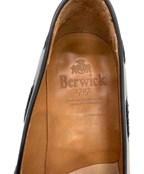 berwick（バーウィック）berwick (バーウィック) タッセルローファー ブラック サイズ:7 1/2の古着・服飾アイテム