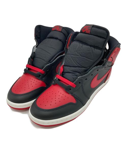 NIKE（ナイキ）NIKE (ナイキ) AIR JORDAN 1 HIGH 85 レッド×ブラック サイズ:US9.5 未使用品の古着・服飾アイテム