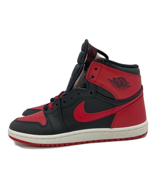 NIKE（ナイキ）NIKE (ナイキ) AIR JORDAN 1 HIGH 85 レッド×ブラック サイズ:US9.5 未使用品の古着・服飾アイテム