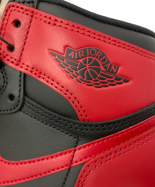 NIKE（ナイキ）NIKE (ナイキ) AIR JORDAN 1 HIGH 85 レッド×ブラック サイズ:US9.5 未使用品の古着・服飾アイテム