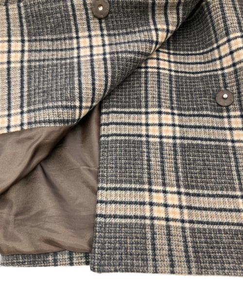 JOURNAL STANDARD（ジャーナルスタンダード）JOURNAL STANDARD (ジャーナルスタンダード) スーパー140ビーバーテーラーコート ブラウン サイズ:36の古着・服飾アイテム