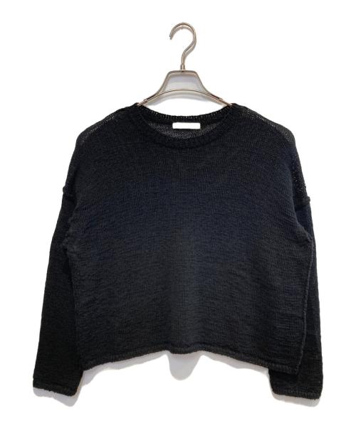 JOURNAL STANDARD relume（ジャーナルスタンダード レリューム）JOURNAL STANDARD relume (ジャーナルスタンダード レリューム) テープヤーンルーズプルオーバー ブラック サイズ:Freeの古着・服飾アイテム