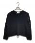 JOURNAL STANDARD relume（ジャーナルスタンダード レリューム）の古着「テープヤーンルーズプルオーバー」｜ブラック