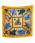 HERMESエルメス）の古着「カレ90」｜イエロー