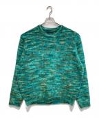 thisisneverthatディスイズネバーザット）の古着「Static Knit Sweater」｜グリーン