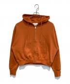 soerteソエルテ）の古着「Heavy weight double zip」｜ブラウン