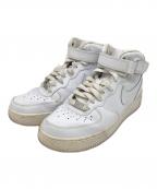 NIKEナイキ）の古着「WMNS AIR FORCE 1 '07 MID」｜ホワイト