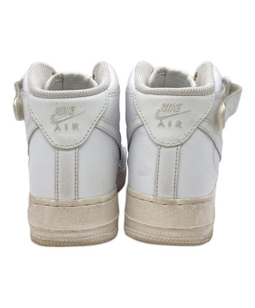 NIKE（ナイキ）NIKE (ナイキ) WMNS AIR FORCE 1 '07 MID ホワイト サイズ:US8の古着・服飾アイテム