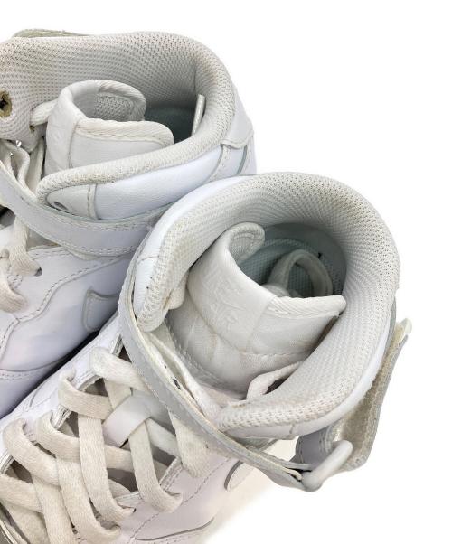 NIKE（ナイキ）NIKE (ナイキ) WMNS AIR FORCE 1 '07 MID ホワイト サイズ:US8の古着・服飾アイテム