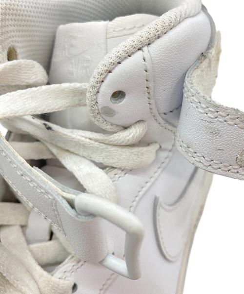 NIKE（ナイキ）NIKE (ナイキ) WMNS AIR FORCE 1 '07 MID ホワイト サイズ:US8の古着・服飾アイテム