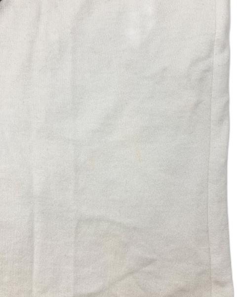 VERSACE（ヴェルサーチェ）VERSACE (ヴェルサーチェ) メデューサ刺繍カットソー ホワイト サイズ:Sの古着・服飾アイテム