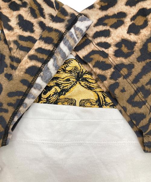 VERSACE（ヴェルサーチェ）VERSACE (ヴェルサーチェ) メデューサ刺繍カットソー ホワイト サイズ:Sの古着・服飾アイテム