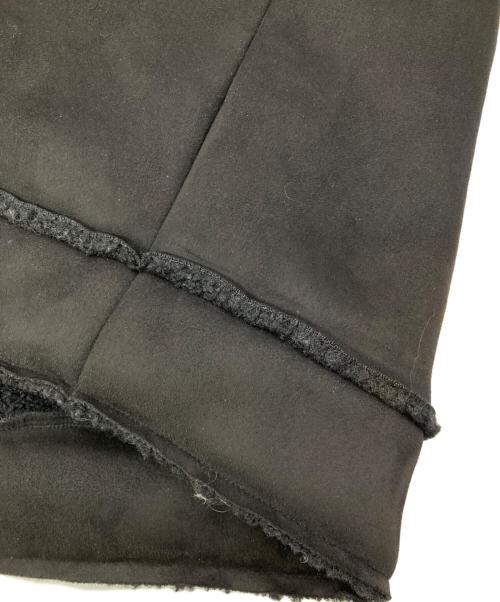 PALACE（パレス）PALACE (パレス) Sherpa Suede Hooded Jacket ブラック サイズ:Mの古着・服飾アイテム