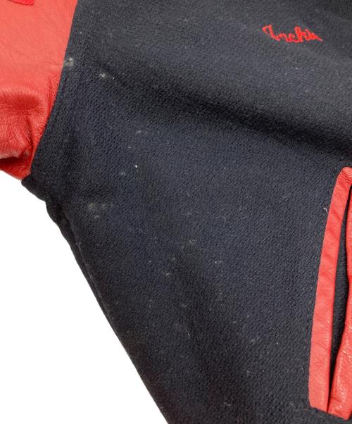 Holloway（ホロウェイ）Holloway (ホロウェイ) ［古着］スタジャン ネイビー×レッド サイズ:Mの古着・服飾アイテム