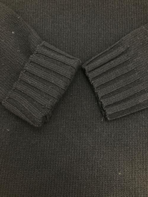 HELMUT LANG（ヘルムートラング）HELMUT LANG (ヘルムートラング) クルーネックウールニット ブラック サイズ:Sの古着・服飾アイテム