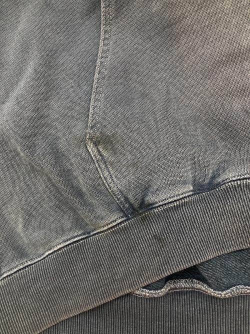 X-LARGE（エクストララージ）X-LARGE (エクストララージ) PIGMENT DYED EMBOSS LOGO ZIP HOODED SWEAT ブルー サイズ:XLの古着・服飾アイテム