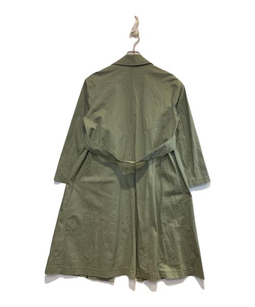 allureville（アルアバイル）allureville (アルアバイル) マルタンガルバックフレアコート カーキ サイズ:Mの古着・服飾アイテム