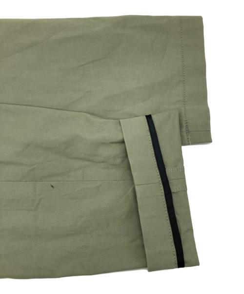 allureville（アルアバイル）allureville (アルアバイル) マルタンガルバックフレアコート カーキ サイズ:Mの古着・服飾アイテム