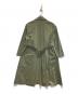 allureville (アルアバイル) マルタンガルバックフレアコート カーキ サイズ:M：7000円
