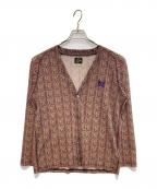Needlesニードルズ）の古着「V Neck Cardigan」｜ブラウン
