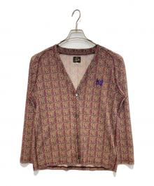 Needles（ニードルズ）の古着「V Neck Cardigan」｜ブラウン