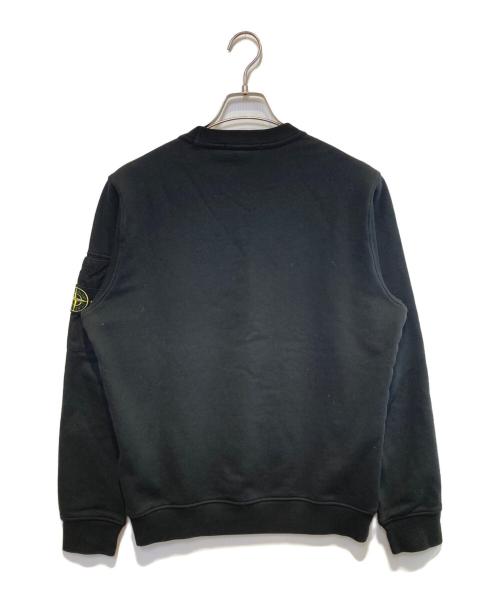 STONE ISLAND（ストーンアイランド）STONE ISLAND (ストーンアイランド) COTTON FLEECE ブラック サイズ:Sの古着・服飾アイテム