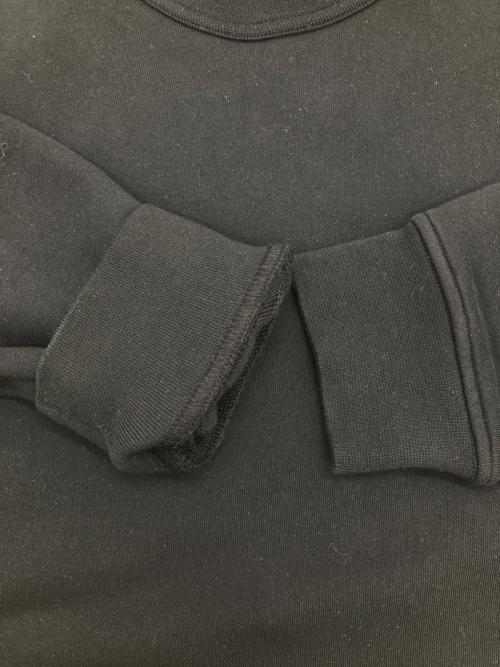 STONE ISLAND（ストーンアイランド）STONE ISLAND (ストーンアイランド) COTTON FLEECE ブラック サイズ:Sの古着・服飾アイテム