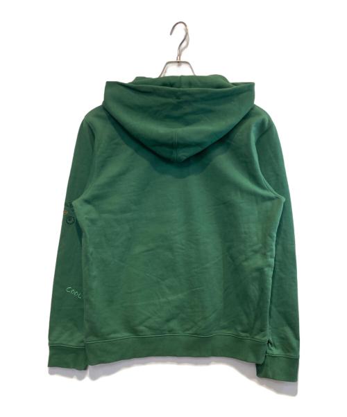 COACH（コーチ）COACH (コーチ) Diary Script Hoodie グリーン サイズ:Mの古着・服飾アイテム