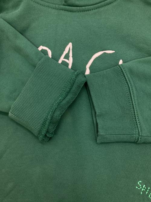 COACH（コーチ）COACH (コーチ) Diary Script Hoodie グリーン サイズ:Mの古着・服飾アイテム