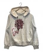 Fake As Flowersフェイク アス フラワーズ）の古着「Raglan Sleeve Hoodie」｜グレー