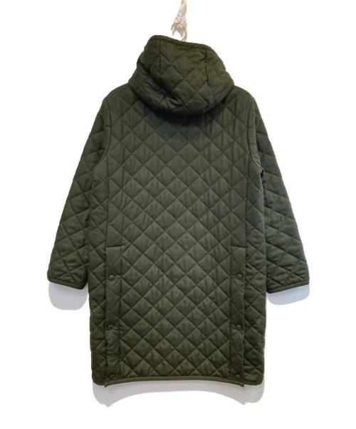 Traditional Weatherwear（トラディショナルウェザーウェア）Traditional Weatherwear (トラディショナルウェザーウェア) キルティングコート カーキ サイズ:38の古着・服飾アイテム