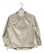 23区ニジュウサンク）の古着「ナイロン2WAYストレッチ ブルゾン」｜ベージュ