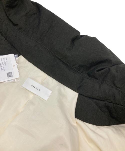 KAGURE（カグレ）KAGURE (カグレ) コットンダウンジャケット ブラック サイズ:Free 未使用品の古着・服飾アイテム