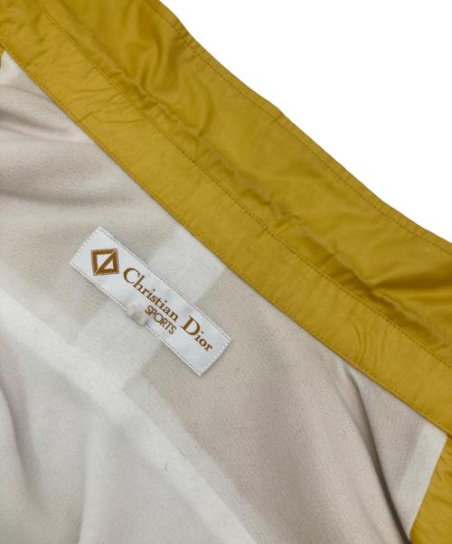 Christian Dior Sports（クリスチャン ディオールスポーツ）Christian Dior Sports (クリスチャン ディオールスポーツ) バックロゴブルゾン イエロー サイズ:Mの古着・服飾アイテム