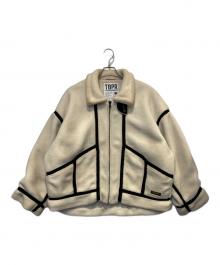 TIGHTBOOTH PRODUCTION（タイトブースプロダクション）の古着「BOA FLIGHT JKT」｜アイボリー