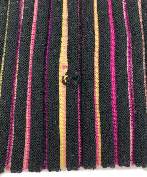 ISSEY MIYAKE（イッセイミヤケ）ISSEY MIYAKE (イッセイミヤケ) プリーツニット ブラック サイズ:2の古着・服飾アイテム