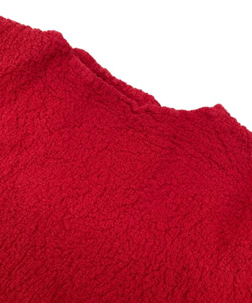 me ISSEY MIYAKE（ミーイッセイ ミヤケ）me ISSEY MIYAKE (ミーイッセイ ミヤケ) カリフラワーブラウス レッド サイズ:Freeの古着・服飾アイテム