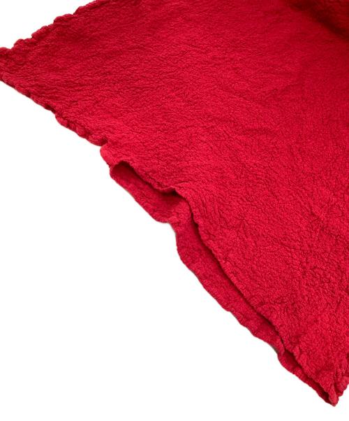 me ISSEY MIYAKE（ミーイッセイ ミヤケ）me ISSEY MIYAKE (ミーイッセイ ミヤケ) カリフラワーブラウス レッド サイズ:Freeの古着・服飾アイテム