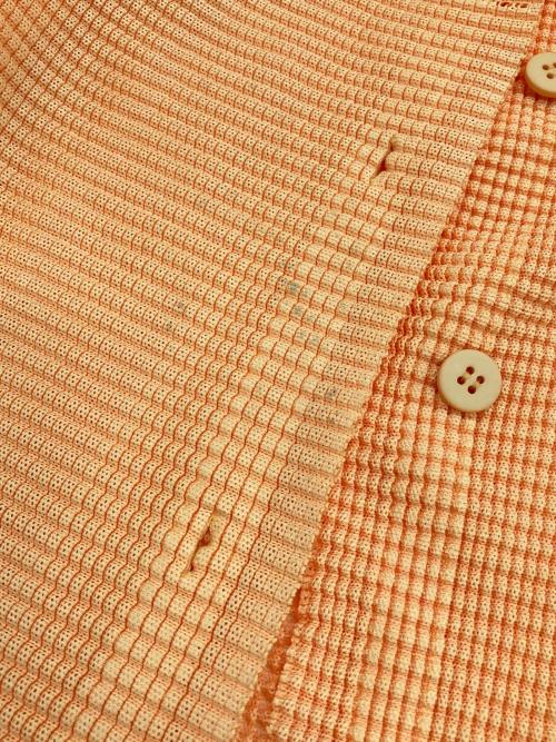 me ISSEY MIYAKE（ミーイッセイ ミヤケ）me ISSEY MIYAKE (ミーイッセイ ミヤケ) プリーツシャツ イエロー サイズ:FREEの古着・服飾アイテム