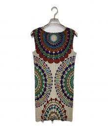 PLEATS PLEASE（プリーツプリーズ）の古着「プリーツチュニック」｜グレー×ブラウン