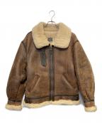 AVIREXアヴィレックス）の古着「B-3フライトジャケット」｜ブラウン