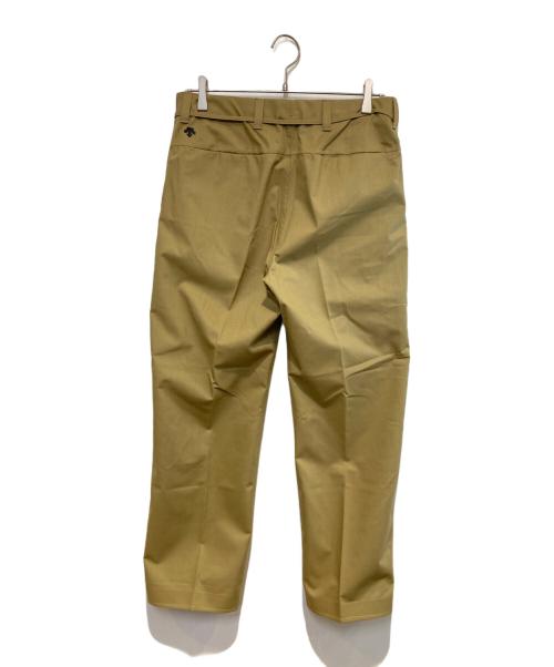 DESCENTE（デサント）DESCENTE (デサント) ワイドテーパードパンツ ベージュ サイズ:S 未使用品の古着・服飾アイテム
