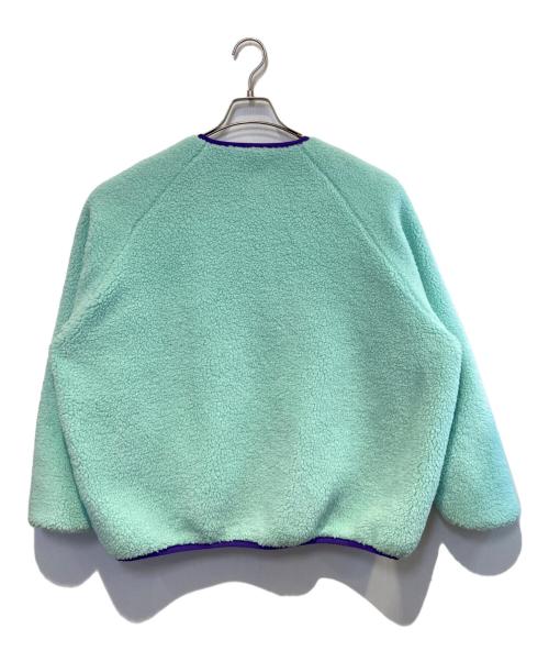 franklin climbing（フランクリンクライミング）franklin climbing (フランクリンクライミング) リバーシブルカーディガン グリーン×パープル サイズ:6の古着・服飾アイテム