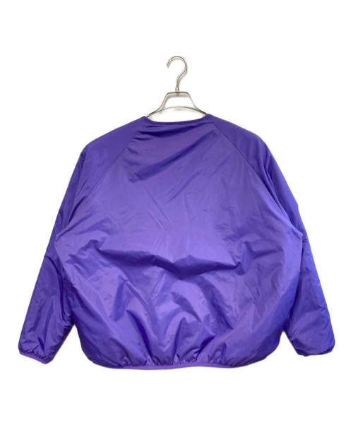 franklin climbing（フランクリンクライミング）franklin climbing (フランクリンクライミング) リバーシブルカーディガン グリーン×パープル サイズ:6の古着・服飾アイテム