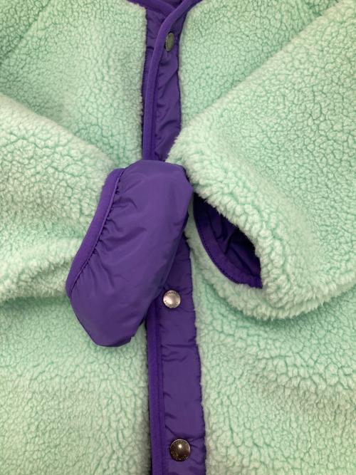 franklin climbing（フランクリンクライミング）franklin climbing (フランクリンクライミング) リバーシブルカーディガン グリーン×パープル サイズ:6の古着・服飾アイテム