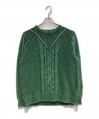 L.L.Beanエルエルビーン）の古着「コットンフィッシャーマンセーター」｜グリーン
