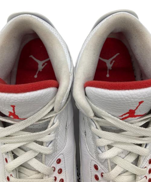 NIKE（ナイキ）NIKE (ナイキ) AIR JORDAN 3 RETRO ホワイト サイズ:US9.5の古着・服飾アイテム