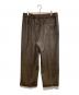 BOTTEGA VENETA (ボッテガベネタ) Prince Of Wales Wool Trousers ブラウン サイズ:54：35000円