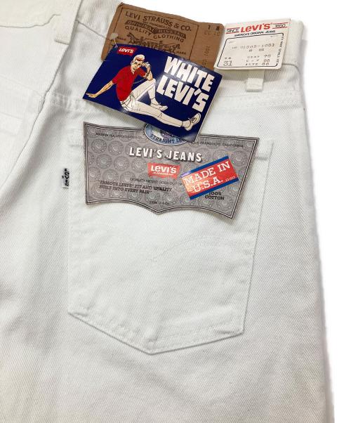 LEVI'S（リーバイス）LEVI'S (リーバイス) ［古着］505ホワイトデニムパンツ ホワイト サイズ:31×33の古着・服飾アイテム
