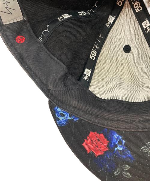 New Era（ニューエラ）New Era (ニューエラ) Yohji Yamamoto pour homme (ヨウジヤマモト プールオム) キャップ ブラック サイズ:7 3/4の古着・服飾アイテム